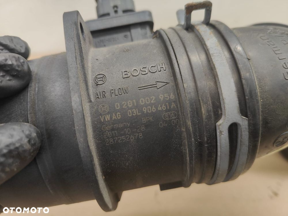 volkswagen 2.0 tdi 3c0129654p 03l906461a przepŁywomierz - 3