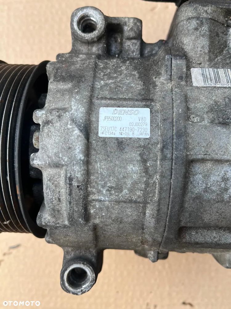 Kompresor sprężarka klimatyzacji JPB500200 Range Rover L322 LM / Range Rover Sport L320 3.6 TDV8 - 2