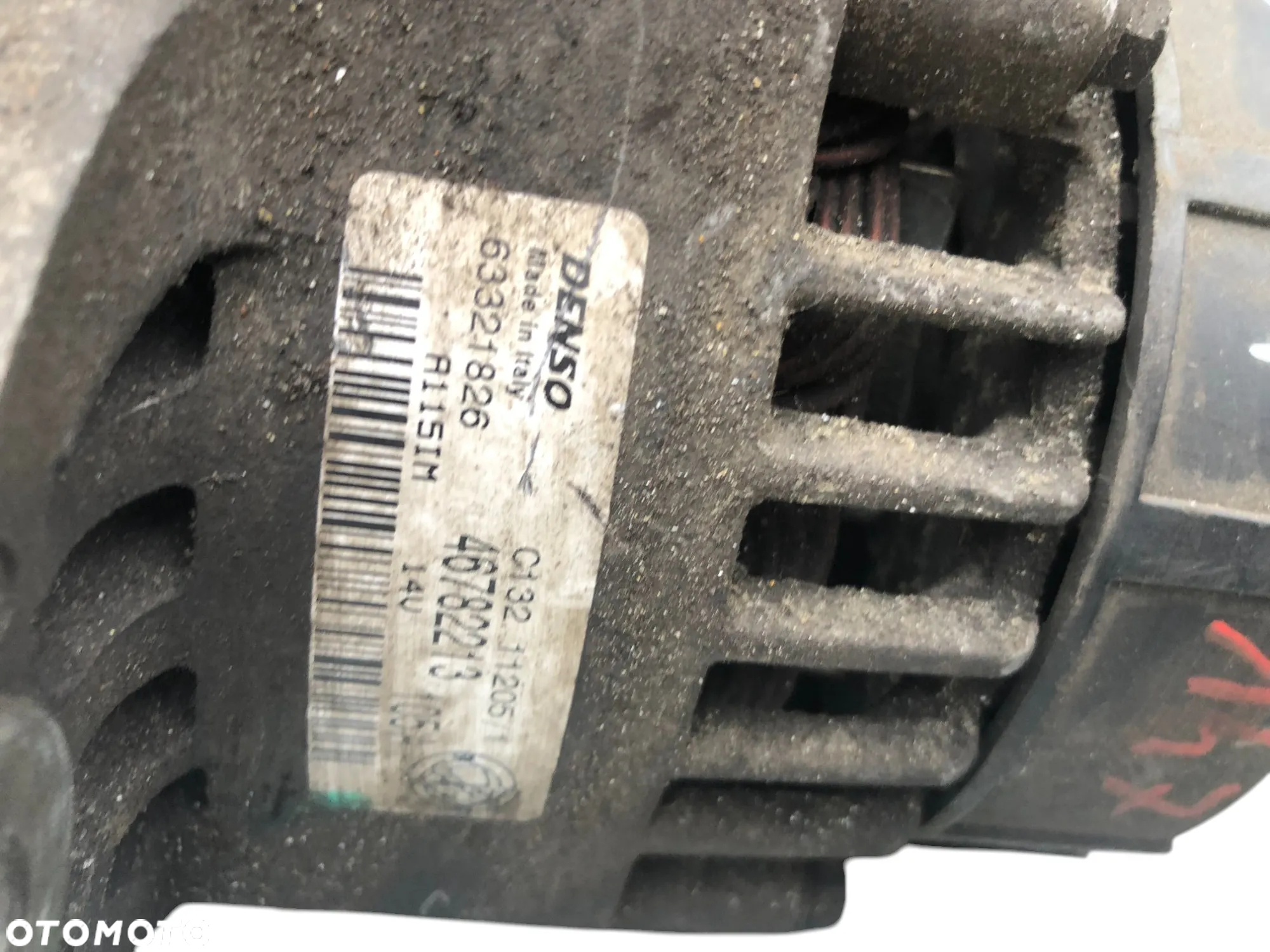 Alternator 6PK 105A 46782213 Alfa Romeo 145 146 1.9 JTD 63321826 - Gwarancja Wysyłka - 2