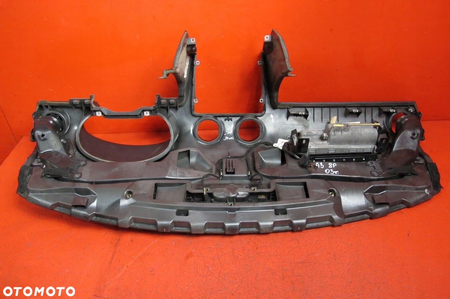 AUDI A3 8P 3 DRZWI DESKA KONSOLA KOKPIT PODUSZKI AIRBAG PASY SENSOR KOMPLET - 11