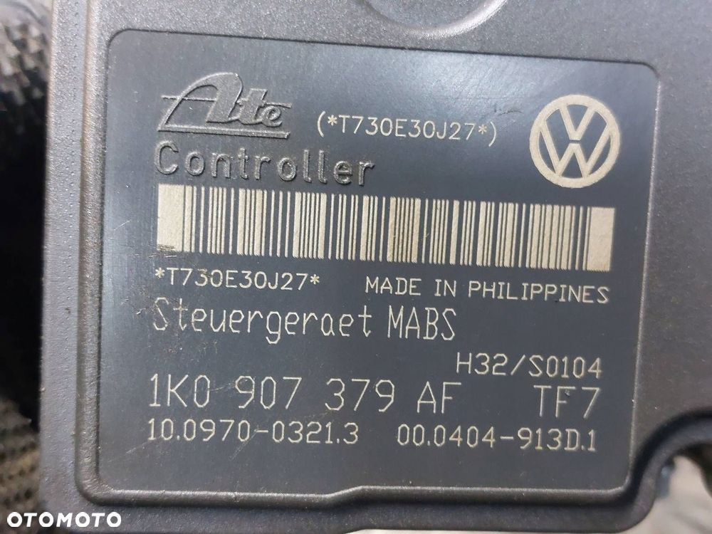 POMPA STEROWNIK ABS VOLKSWAGEN CADDY III 1K0614117AC 1K0907379AF - 5