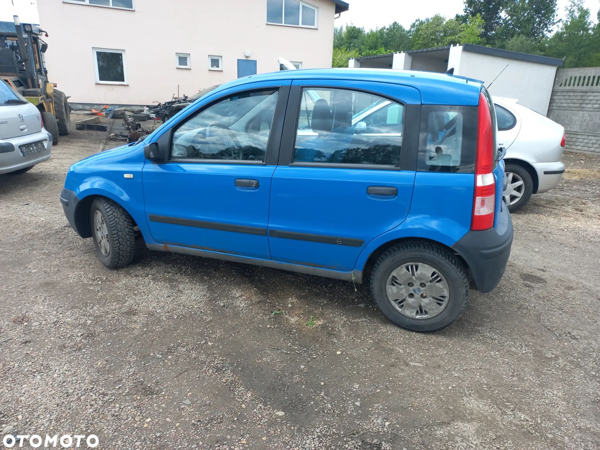 Fiat Panda 1.2 04r wszystkie części zderzak maska drzwi 734/A - 1