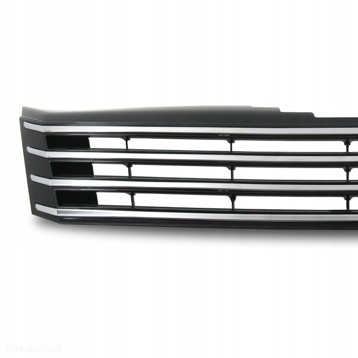 GRILL ATRAPA VW PASSAT B7 CHROM LISTWY BEZ LOGO - 3