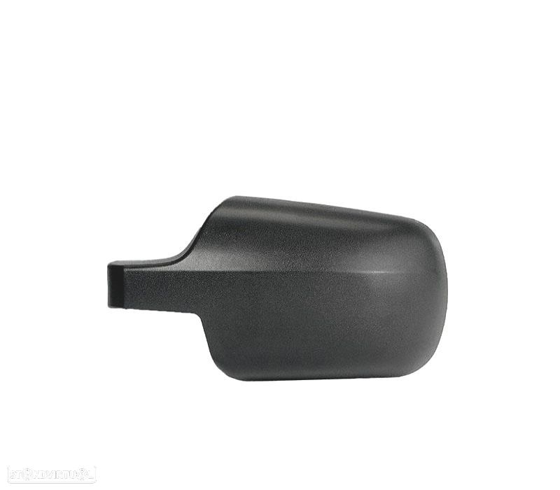CAPA ESPELHO ESQUERDO FORD FIESTA 02-05 PRETO - 1