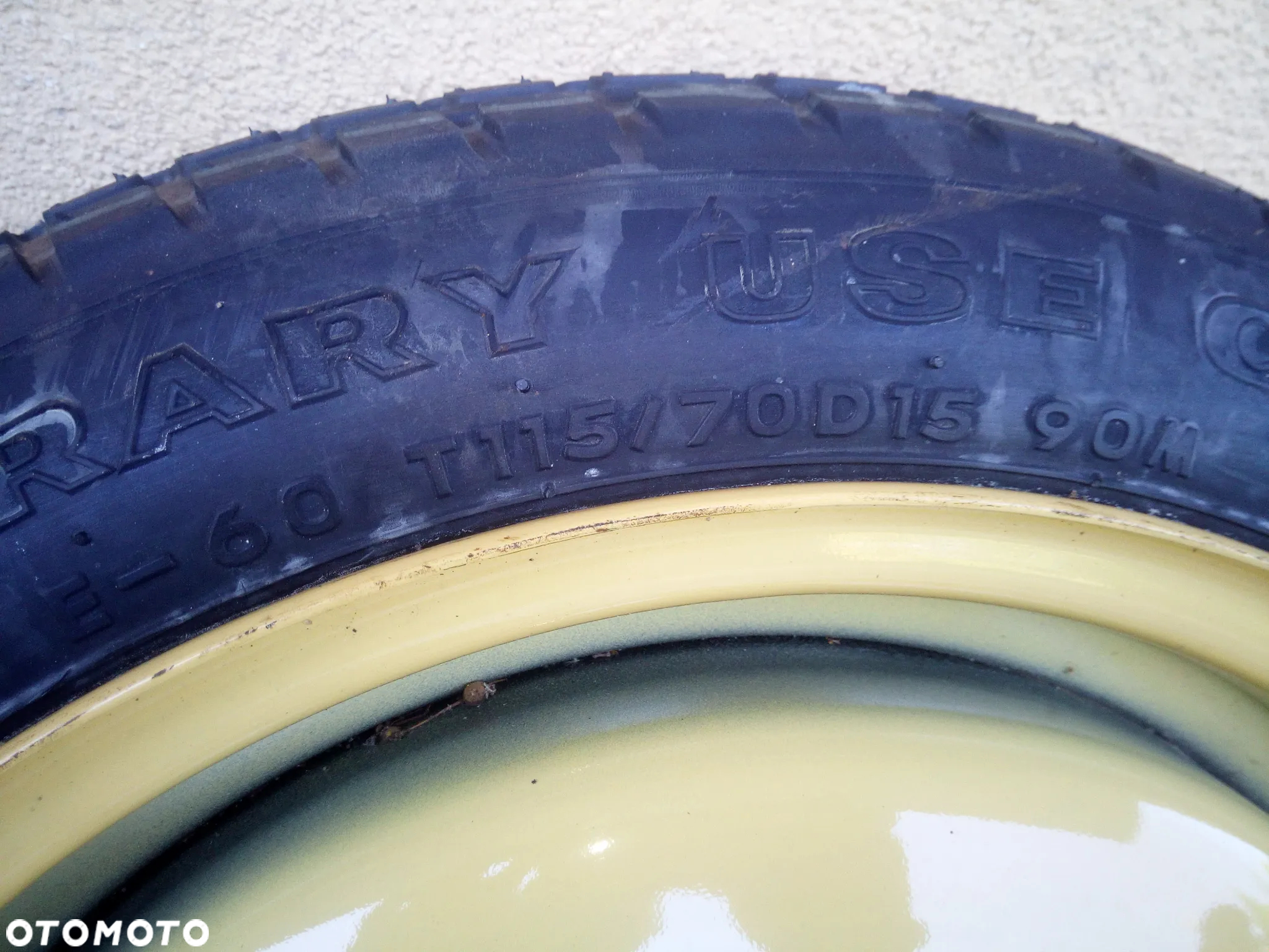 Mazda 3 5 6 MX-5 626 Xedos Dojazdówka koło dojazdowe  r 15 5X11,3 - 4