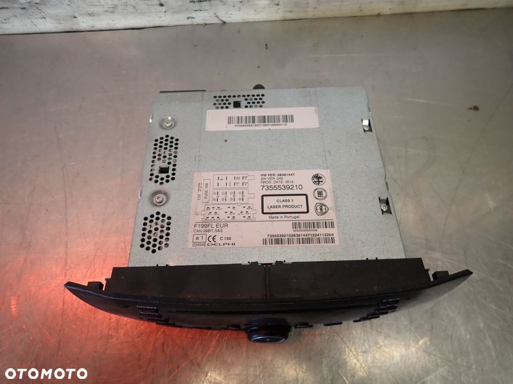 RADIO FIAT PUNTO 2012 1.3 M-JET - 2