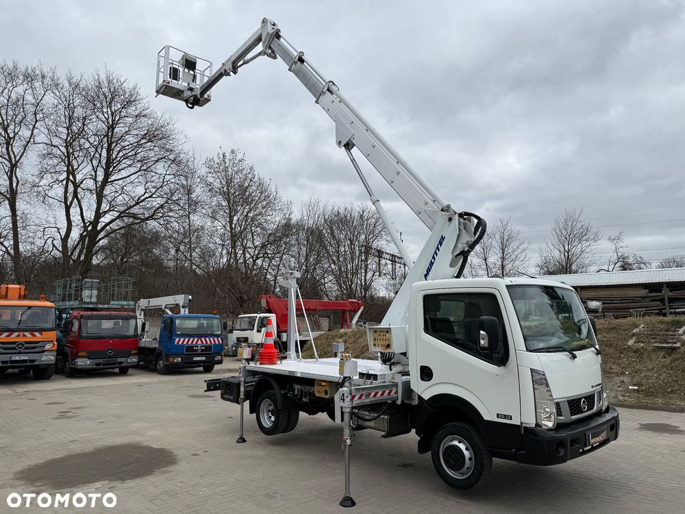 Nissan Podnośnik Koszowy Multitel MJ 201 21 Metrów 13 w Bok Tylko 960 MTH ! Kosz 225  KG! Zwyżka! Ogon  ! UDT! jak Wumag Ruthmann GSR - 15