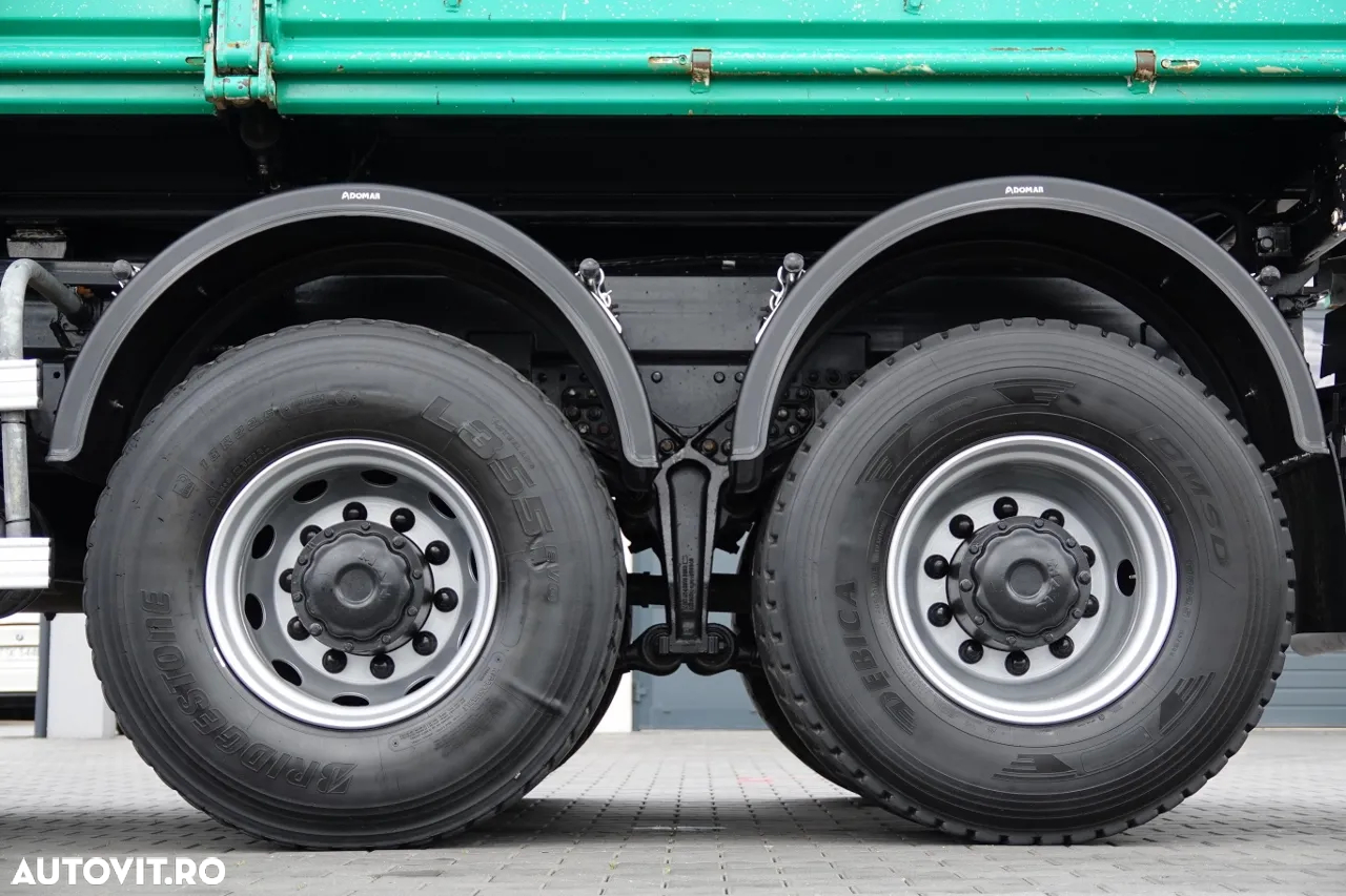 MAN TGS 35.400 / 8X4 / BASCULĂ 2 LATURĂ / HYDROBURT / BORDMATIC / EURO 5 - 26
