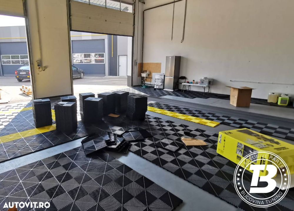 Pardoseala Modulara Plina pentru Garaj si Service - 6