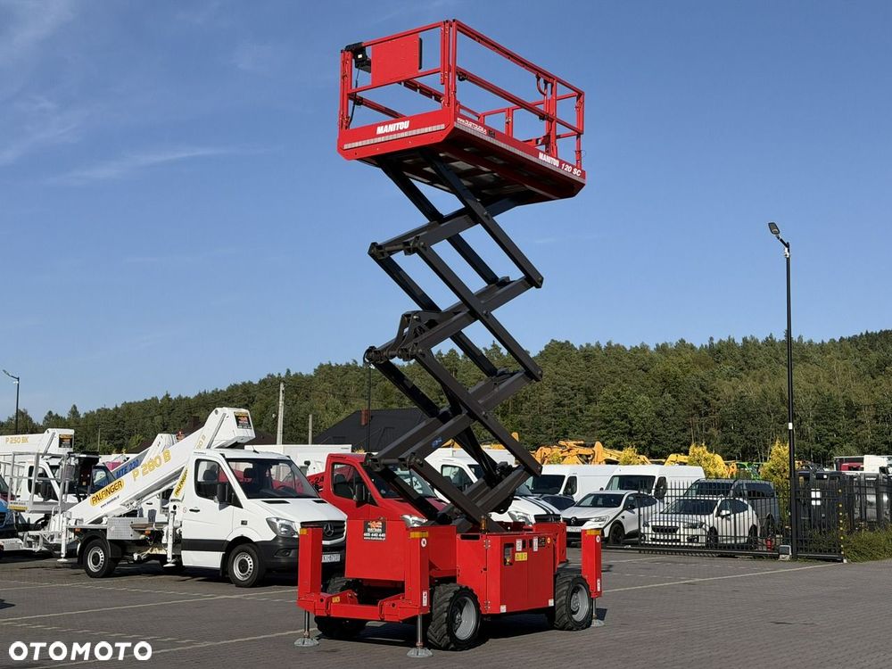 Manitou 120 SC Platforma robocza 12m Rozsuwany Kosz - 8