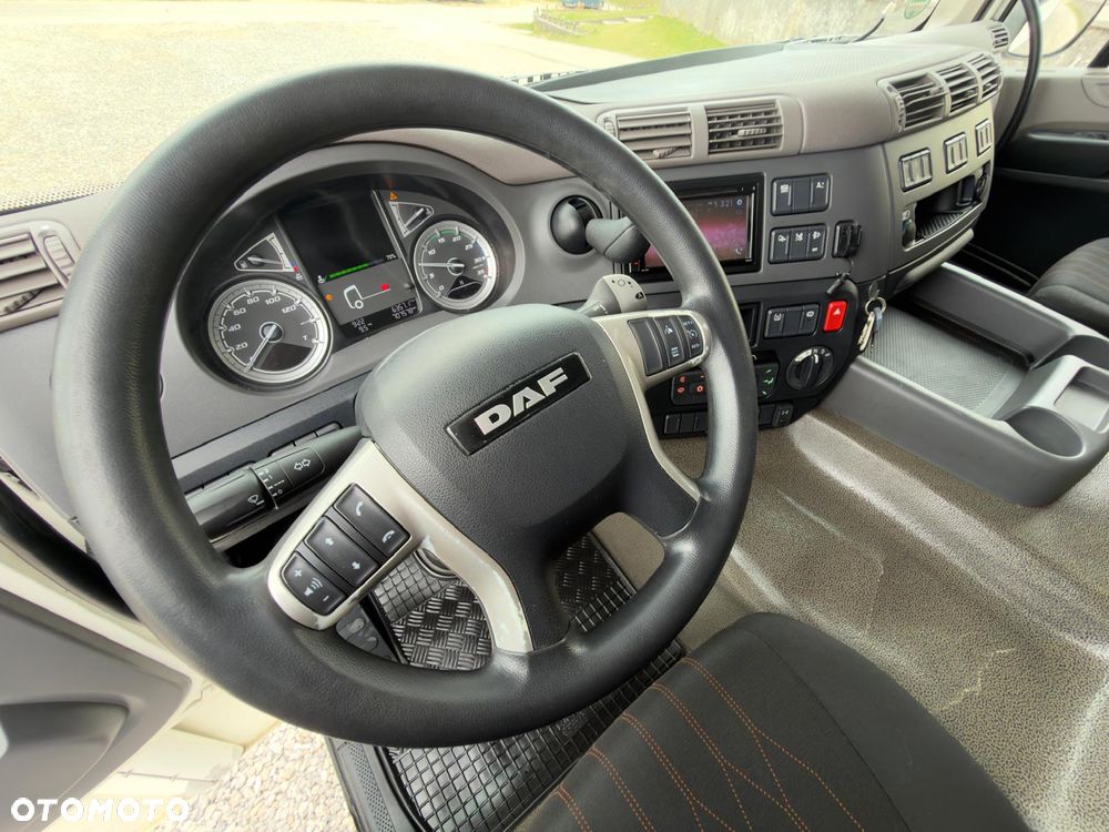 DAF CF320 / FIRANKA / WINDA  / 22 PALETY / KLIMA POSTOJOWA / E6 / 9300 ŁADOWNOŚĆ / NISKI PRZEBIEG / AUTOMAT / SYPIALKA /JEDEN WŁAŚCICIEL / SPROWADZONY / PALET / 2019 / - 25