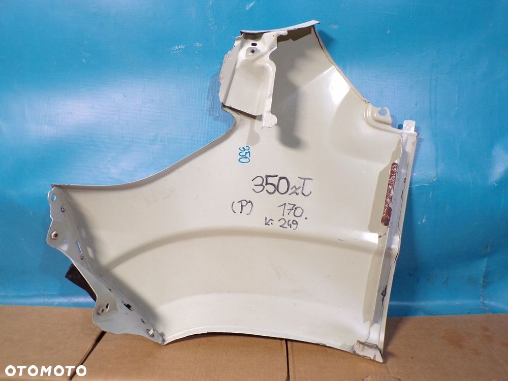 DUCATO BOXER JUMPER Lift 14- błotnik przedni PRAWY BIAŁY - 6