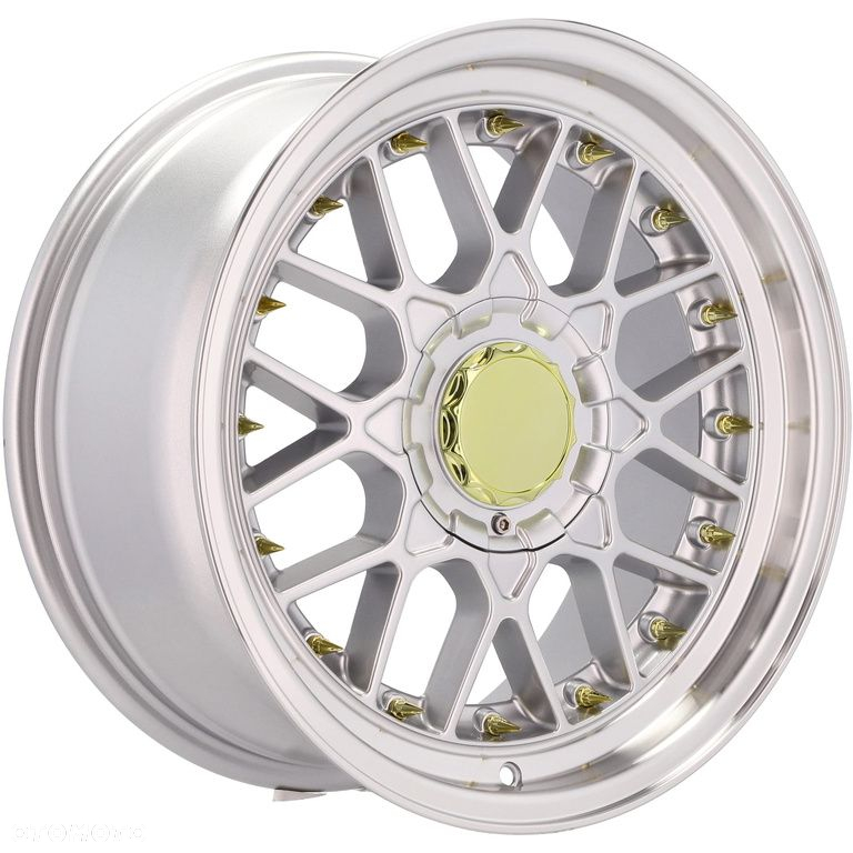 4x Felgi 17 m.in. do BMW 3 E36 E46 5 E39 E60 E61 7 E32 E38 E65 E66 E67 E68 BBS Style - HX025 (LU1880 - 3
