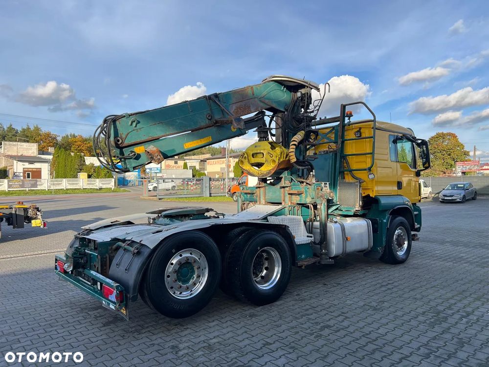 MAN TGS 26.540 6x4/2 4x4 HYDRODRIVE LX CIĄGNIK SIODŁOWY/PRZYCZEPA DO PRZEWOZU DREWNA DŁUŻYCY LOGLIFT F251S83A - 6