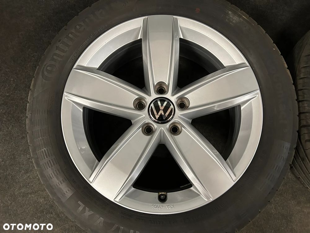 Alufelgi VW Golf 8, 7, 6, 5, Touran, Caddy, Sportsvan 17 cali 5x112 4szt. Opony Continental 205/55/17 95V XL 4szt. Ładne! - 8