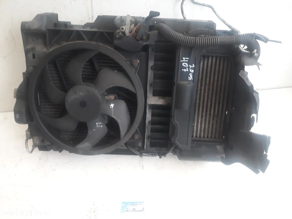 CHŁODNICA PAS PRZEDNI PEUGEOT 407  2,0 HDI 2005r - 1