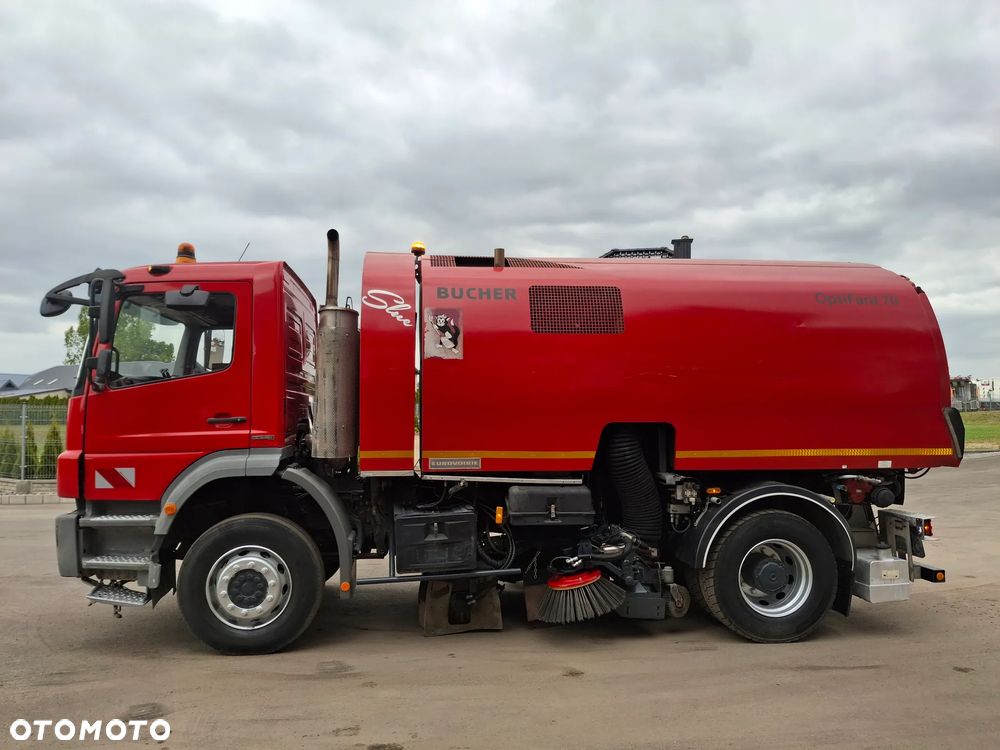 Mercedes-Benz Axor 1829 Zamiatarka Optifant70 2 Silniki Szczotki Lewa i Prawa Strona Karcher PM10 Listwa Ciśnieniowa - 11
