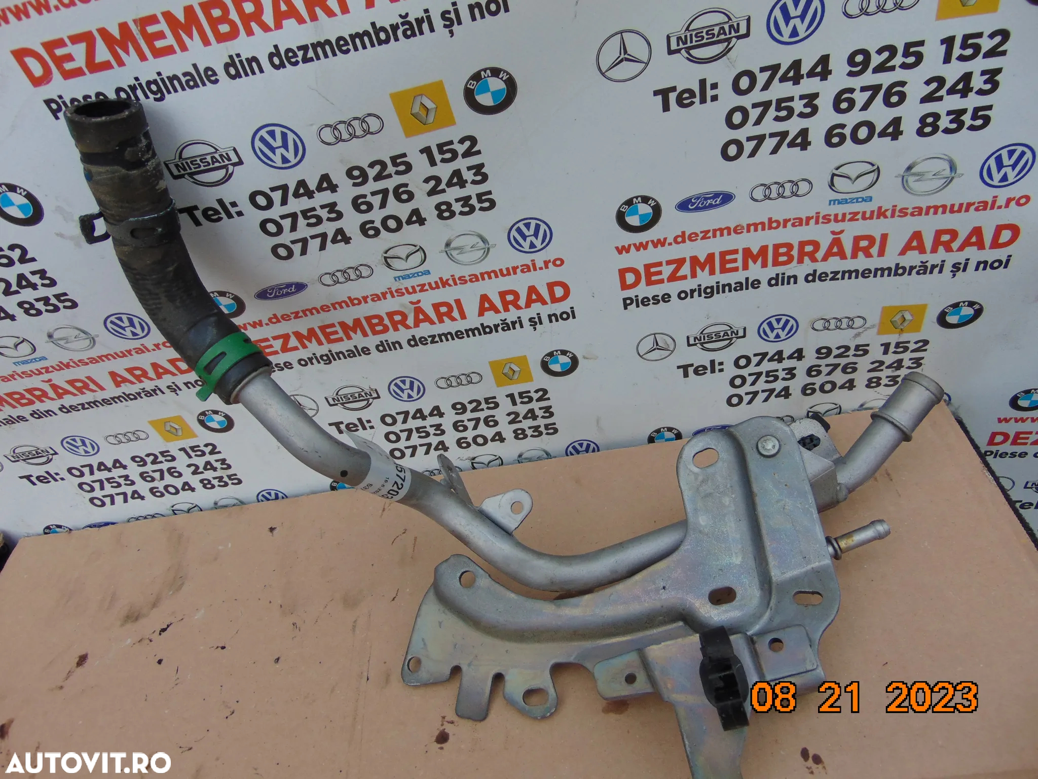 Conducta racire Dacia 1.0 Logan MCV Duster sandero jogger 1.0tce furtun conducta apa renault captur - 2