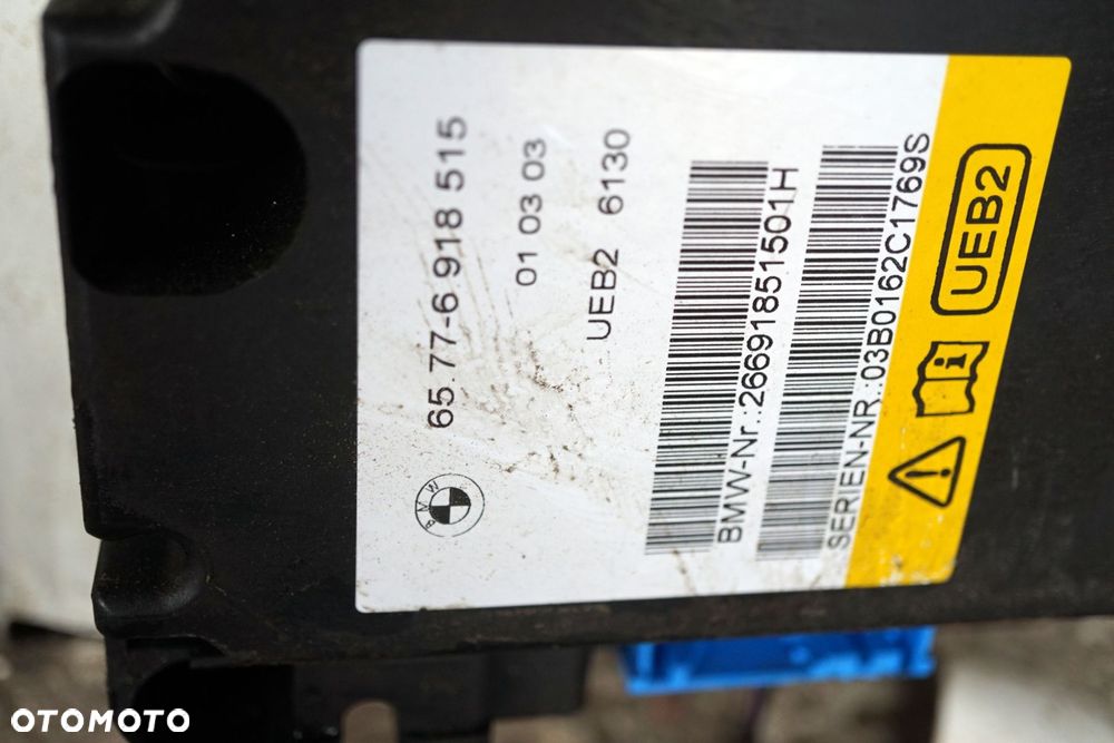 ZAGŁÓWEK PIROTECHNICZNY 3 E46 CABRIO 8260316 54628260316 BMW 1998-2002 - 8