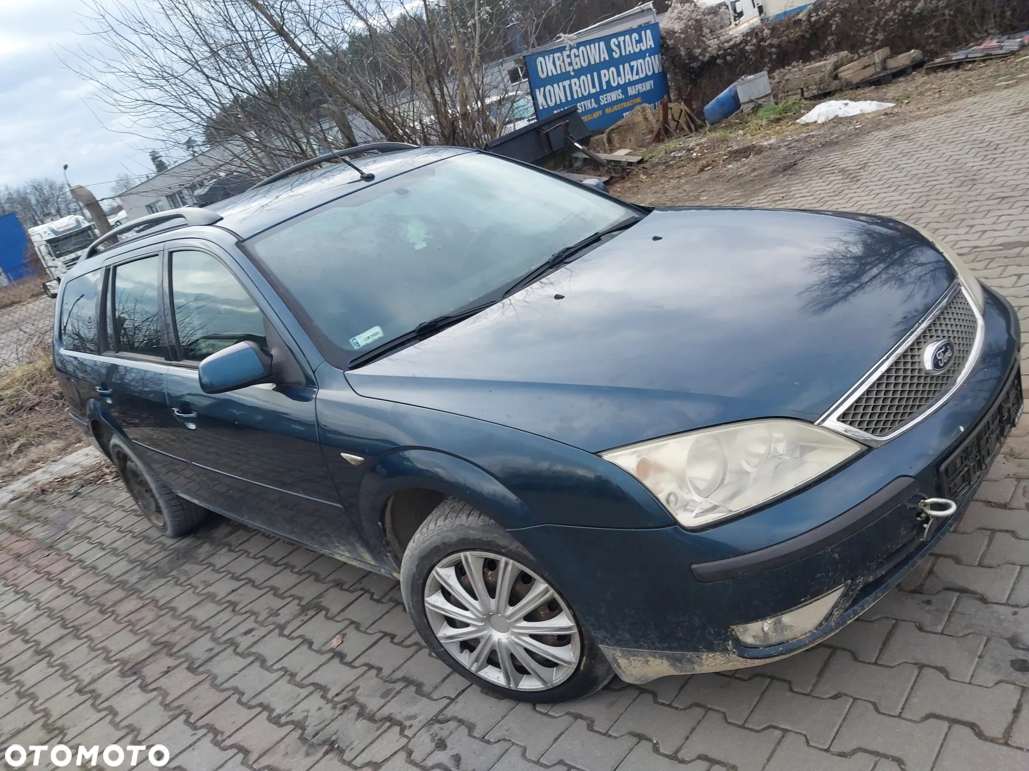 Ford Mondeo Mk3 Lift silnik 2.0 TDCI 125KM skrzynia biegów 6 biegowa zderzak maska klapa drzwi błotnik kod lakieru O3 OCTANE BLUE sanki przód wtryski pompa głowica radio Blaupunkt szyba fotel lampa felgi alternator turbina NA CZĘŚCI Wszystkie Części - 2