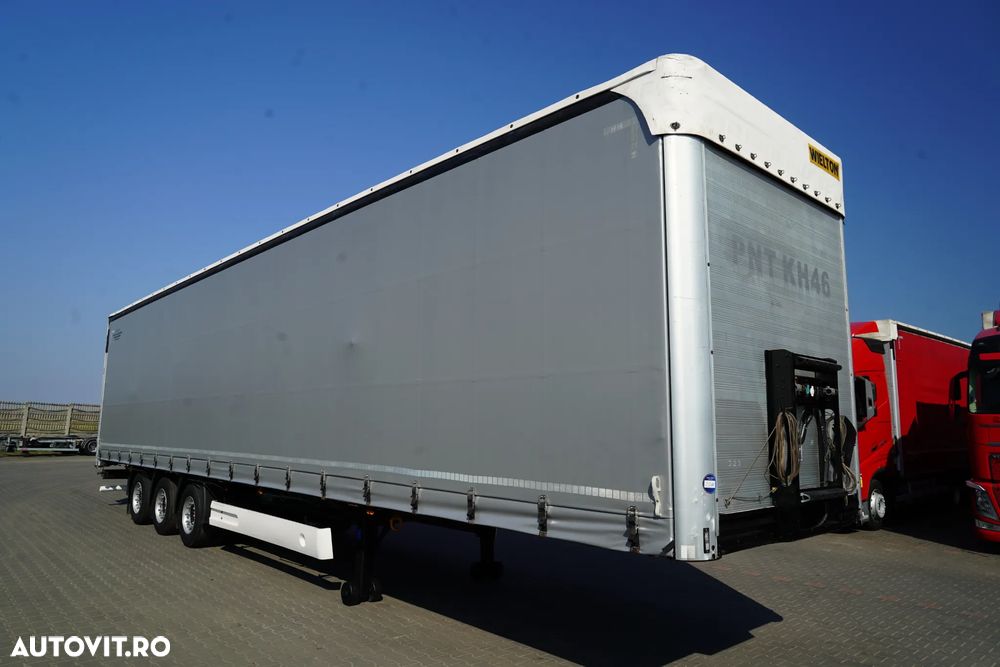 Wielton CORTINĂ WIELTON / MEGA / SISTEM BDE - STALPINI CULISANTI / AXE SAF / LOW DECK - 7