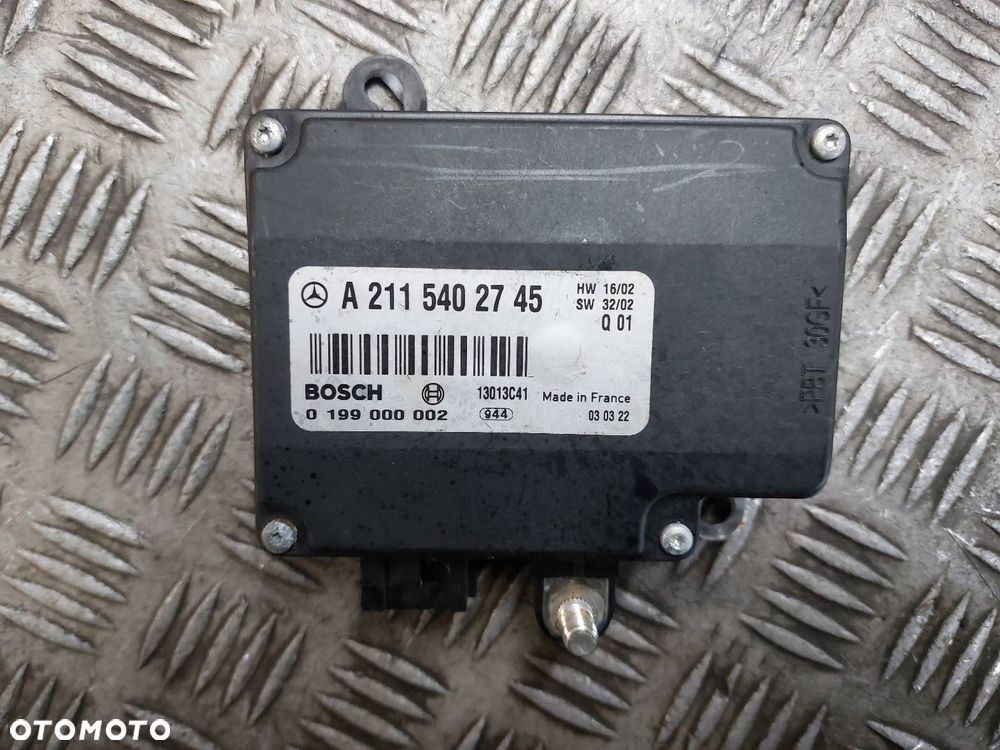 MODUŁ STEROWNIK AKUMULATORA MERCEDES-BENZ W211 E KLASA 2115402745 - 1