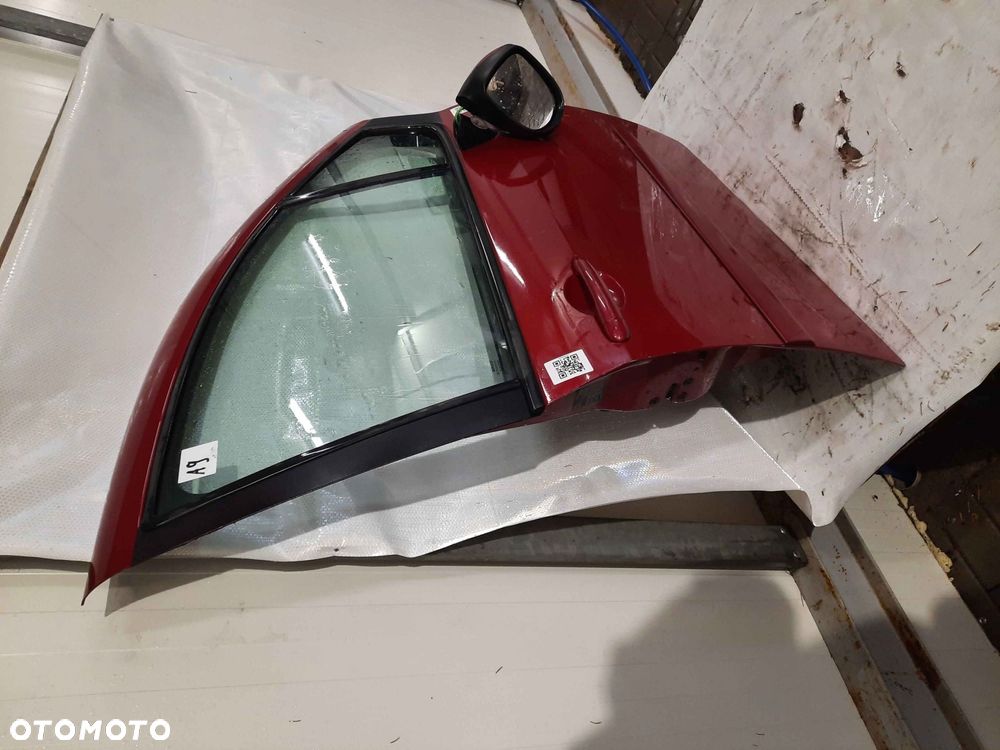 + DRZWI PRZÓD PRZEDNIE PRAWE RENAULT MODUS TEB76 BORDO BORDOWE - 4