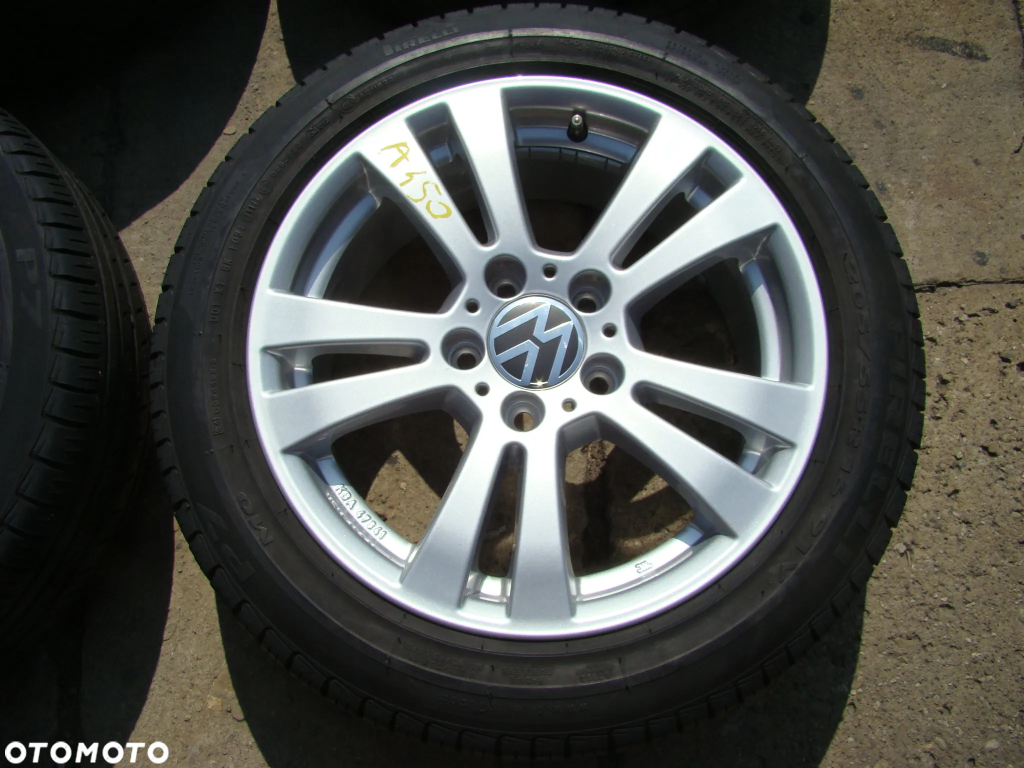 a450 5x112 VW Golf V VI VII VIII Plus  Jetta Touran Caddy Sharan 7,5jx16 Lato 205/55 - 2