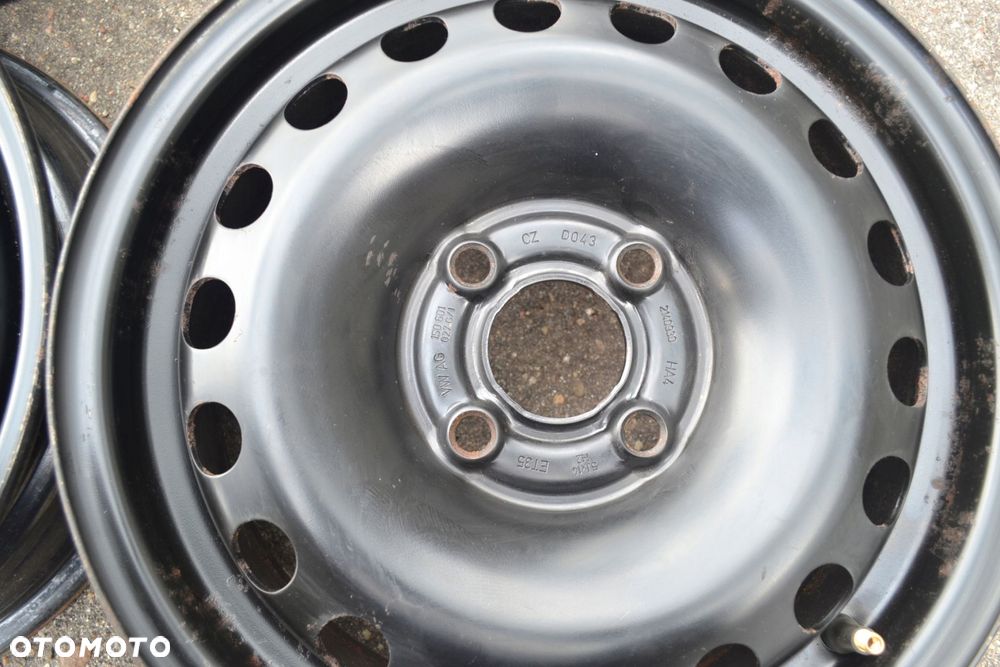 FELGI STALOWE OEM VW SKODA SEAT 4x100 5J14 ET 35 x4szt F-421 - 9