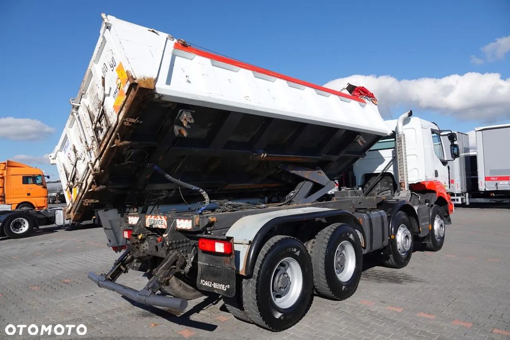 Renault KERAX 480 / 8x4 / WYWROTKA / HYDROBURTA / HYDROKLAPA / BORDMATIC / AUTOMAT - 7