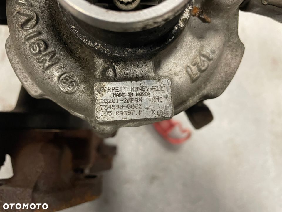 KIA PICANTO 1.1 CRDI TURBINA TURBO TURBOSPRĘŻARKA 28201-2A000 - 2