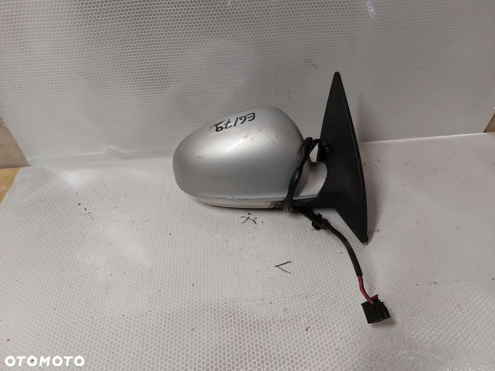 - LUSTERKO ELEKTRYCZNE PRAWE VW EOS LK7W SREBRNY 6PIN - 1