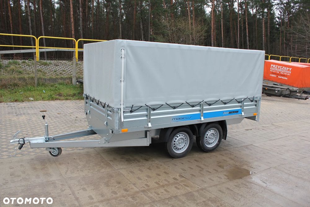 Faro Faro Przyczepa Magicus, platforma dł. 263x150, dł. 300cm, dł. 330cm typ transporter, zdejmowane burty - 14