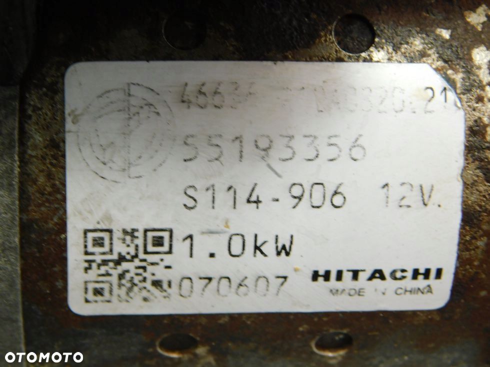 Rozrusznik Hitachi Fiat Bravo II 500 1.4 T-JET - 2