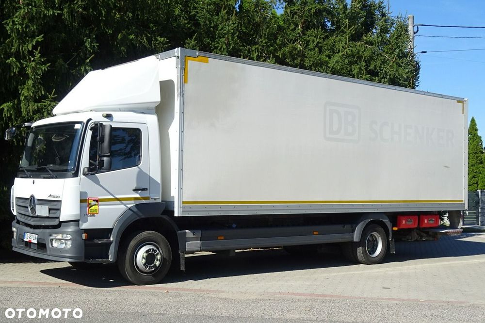 Mercedes-Benz Atego 1218 Euro 6 kontener 20pal winda tylko 338tys.km! - 24