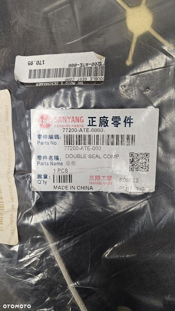 Siedzenie Sym Jet 4 50 R50 125  77200-ATE-000 - 12