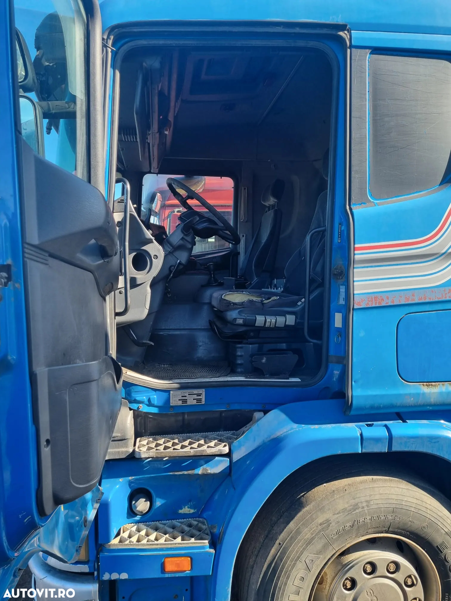 Scania R124, 6x2, hooklift Atlas ARK 205 K, ridica 30 t - 4