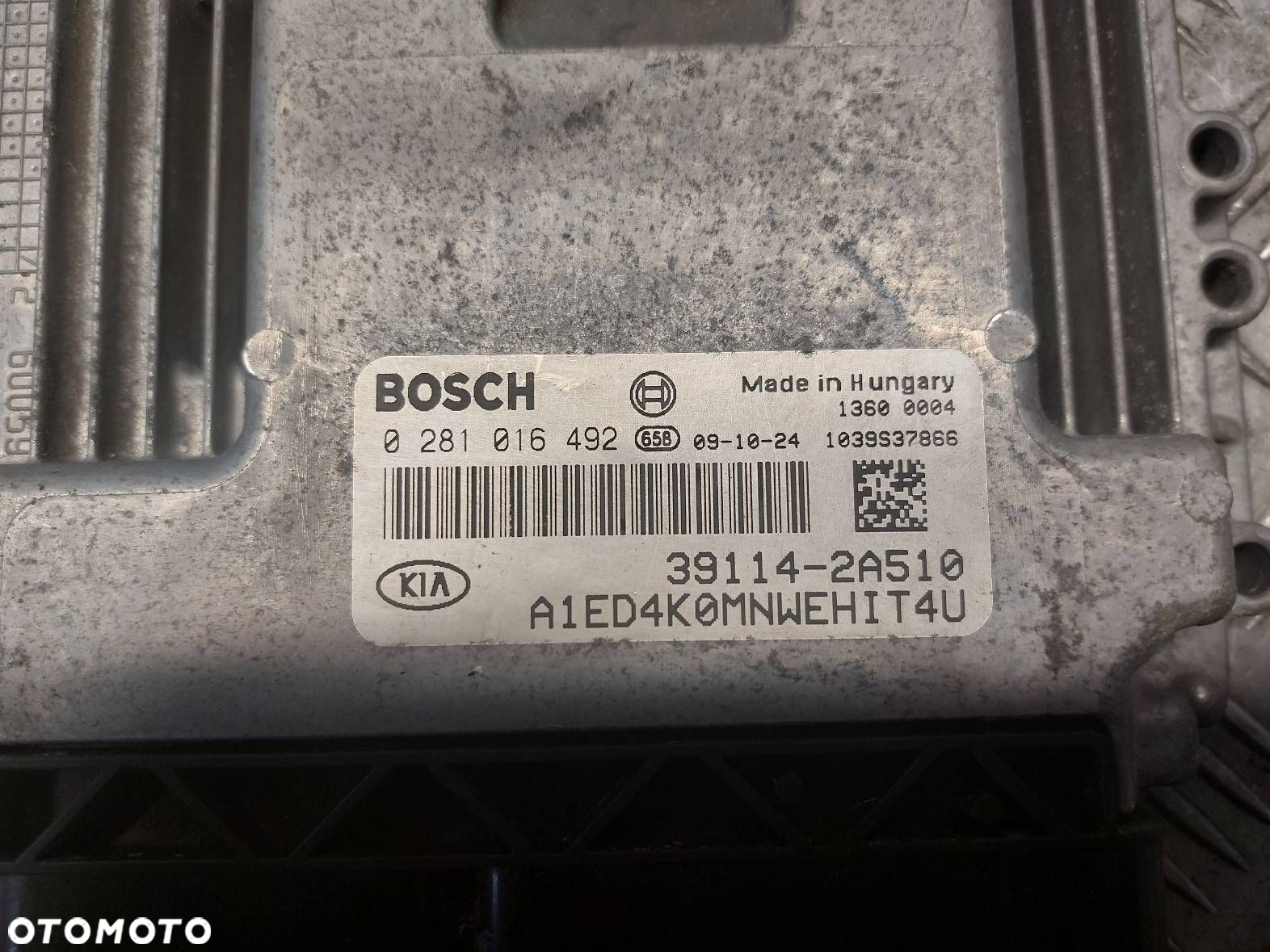 ZESTAW STARTOWY KIA CEED I LIFT 1.6 CRDI 0281016492 - 11