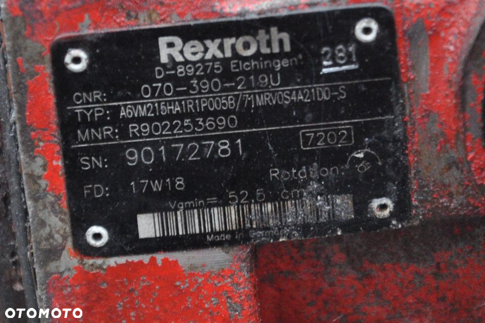 HYDROMOTOR SCHAFFER REXROTH R902253690 - 6