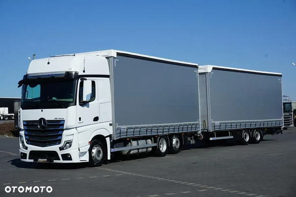 Mercedes-Benz ACTROS / 2542 / ACC / E 6 / MP 5 / ZESTAW PRZESTRZENNY / GIGA SPACE