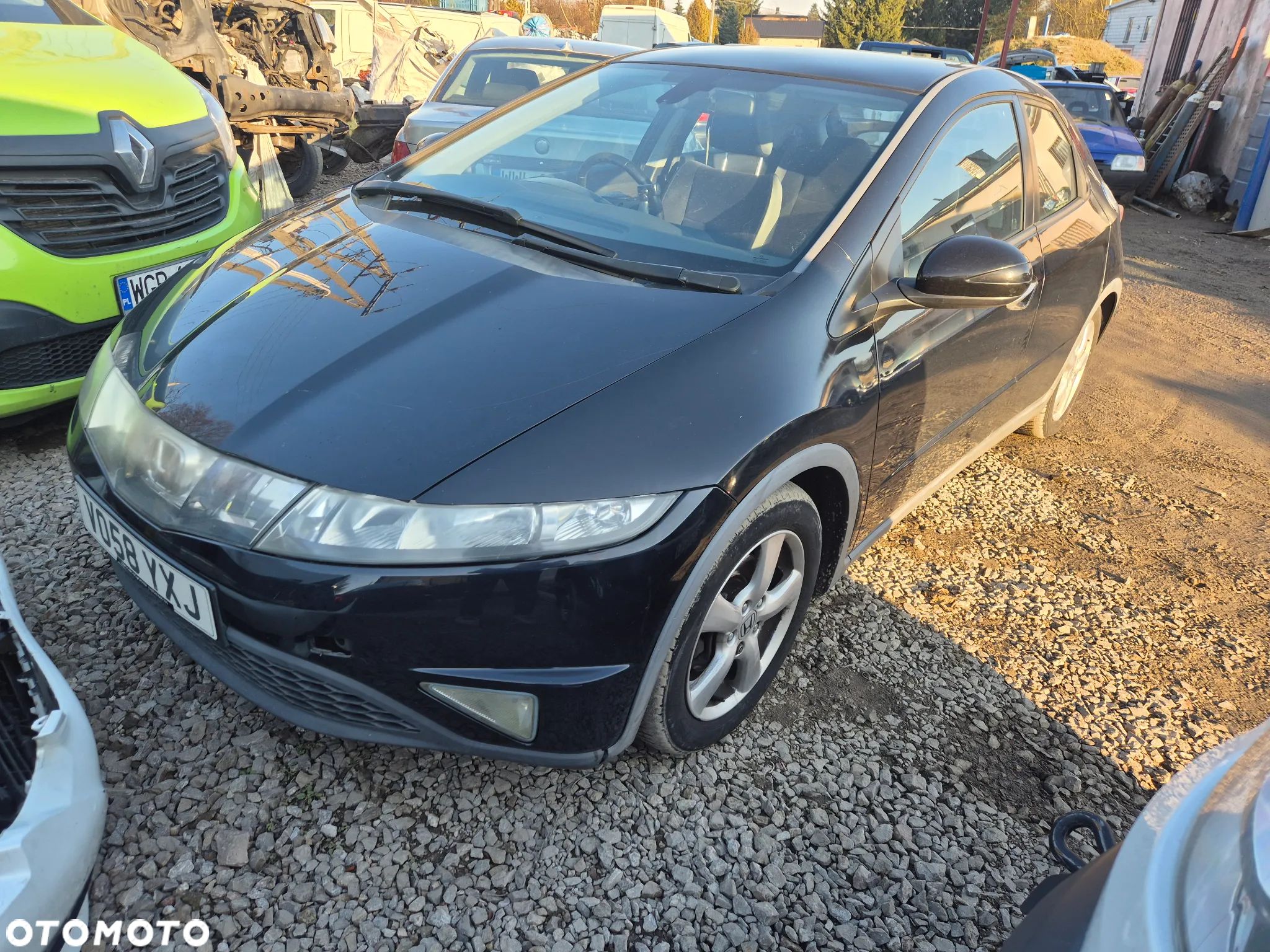 honda civic VIII ufo silnik 1.8 i-vtec R18A2 skrzynia sanki belka przód tył wahacz zacisk zwrotnica - 1