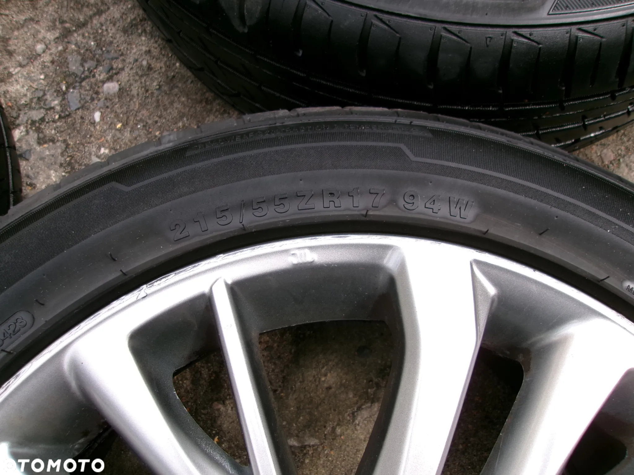 KOŁA FELGI ALU OPONY LATO  215/55/17 TOYOTA AVENSIS T27   VERSO  5X114,3 - 6