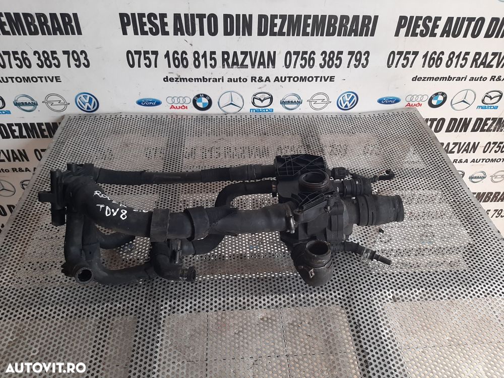 Furtun Conducta Apa Antigel Corp Termastat Land Rover Range Rover Vogue L322 Sport L320 3.6 Tdv8 Mo - 3