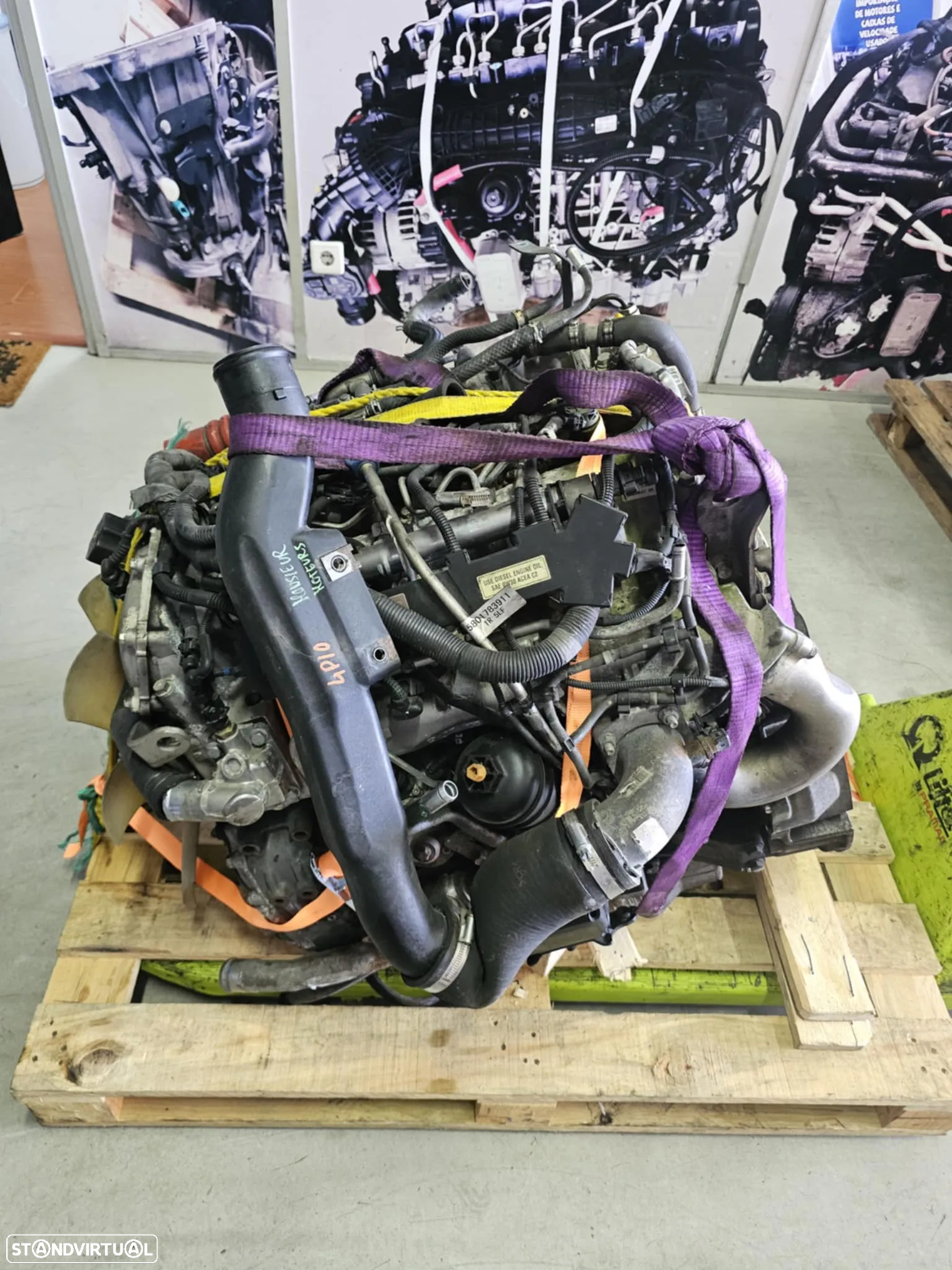 Motor Mitsubishi Canter 3.0D 2014, ref 4P10 - 3