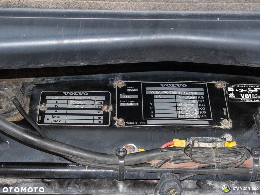 Volvo FH540 8x4 HIAB 477 E-6XS HDS Żuraw Fly Jib Wciągarka - 28