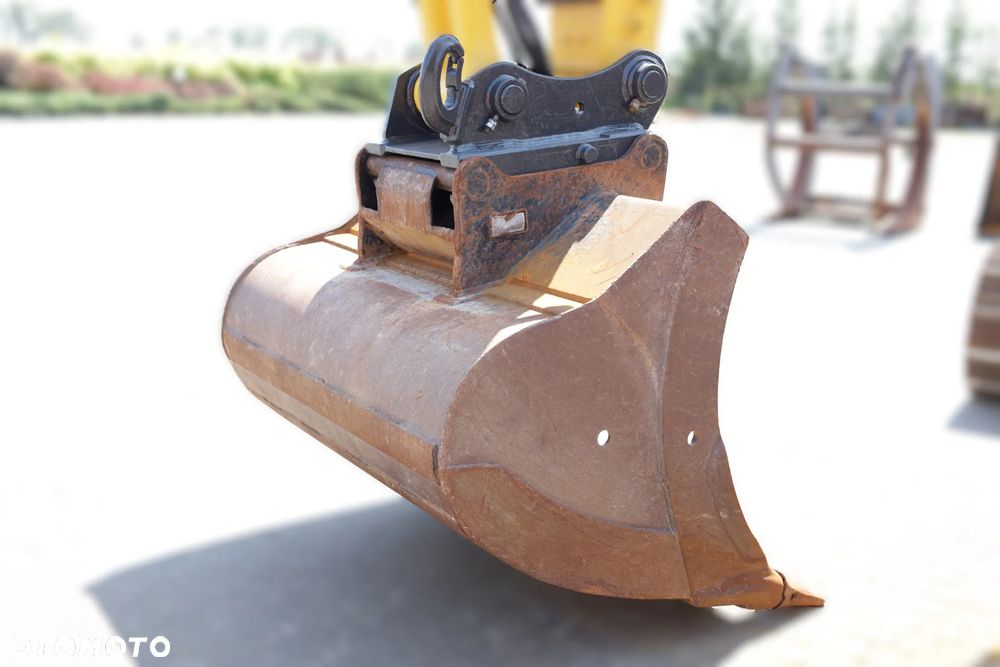 Komplet Szybozłącze OilQuick OQ70/55 i Duża Łyżka kopiąca 1.4m3 do gąsienicy CAT 320, 323, Volvo EC200 EC220, Komatsu PC210, Doosan DX225 - 4