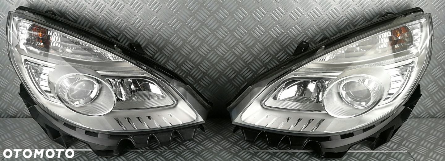 reflektor lampa prawy prawa lewy lewa przód RENAULT SCENIC II 2 LIFT EUROPA - 3