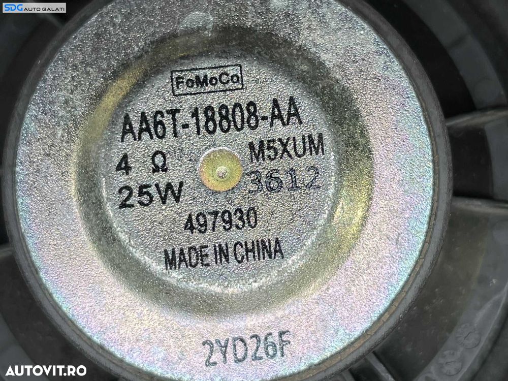 Boxa Difuzor Audio de pe Usa Portiera Fata Stanga sau Dreapta Ford Galaxy 2 2010 - 2014 Cod AA6T-18808-AA [C2861] - 3