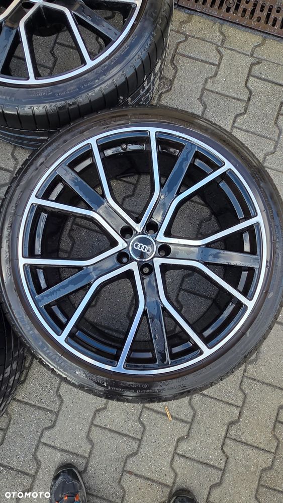 Koła 22" niski profil alu czarne - 3