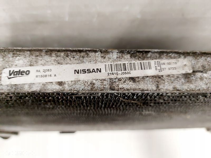 nissan qashqai 1 i j10 1.5 dci chłodnica cieczy wody 21410-jd50c - 6
